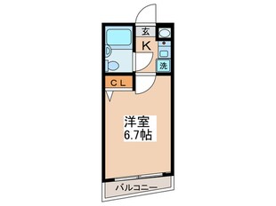 協和コーポ11の物件間取画像